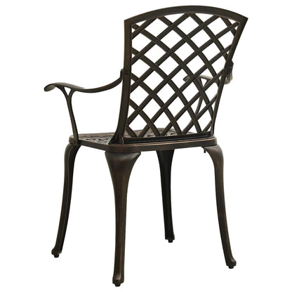 Havestole 6 Stk. Støbt Aluminium - Billede 7