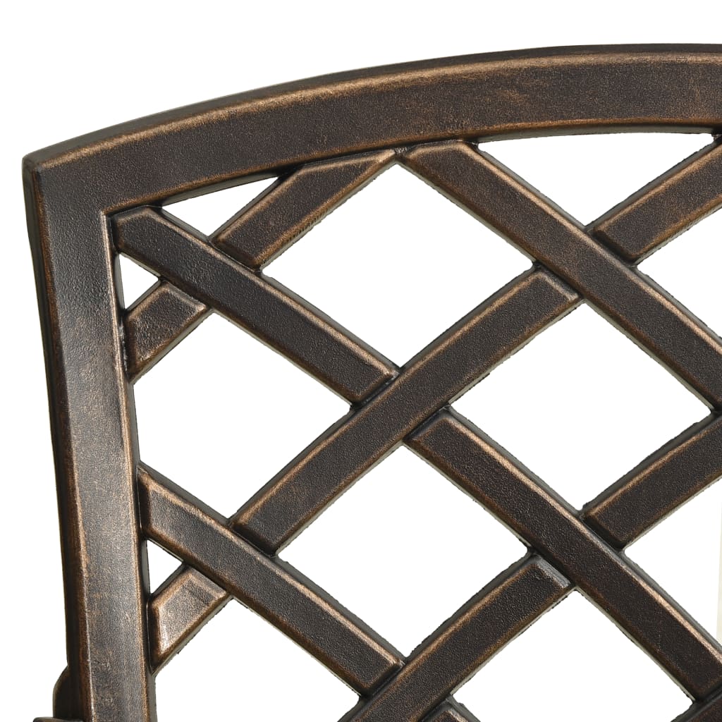 Havestole 6 Stk. Støbt Aluminium - Billede 8