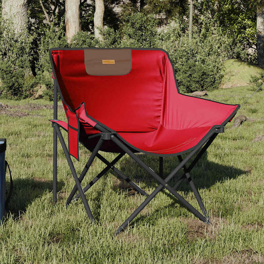 Campingstole Med Lommer 2 Stk. Foldbar