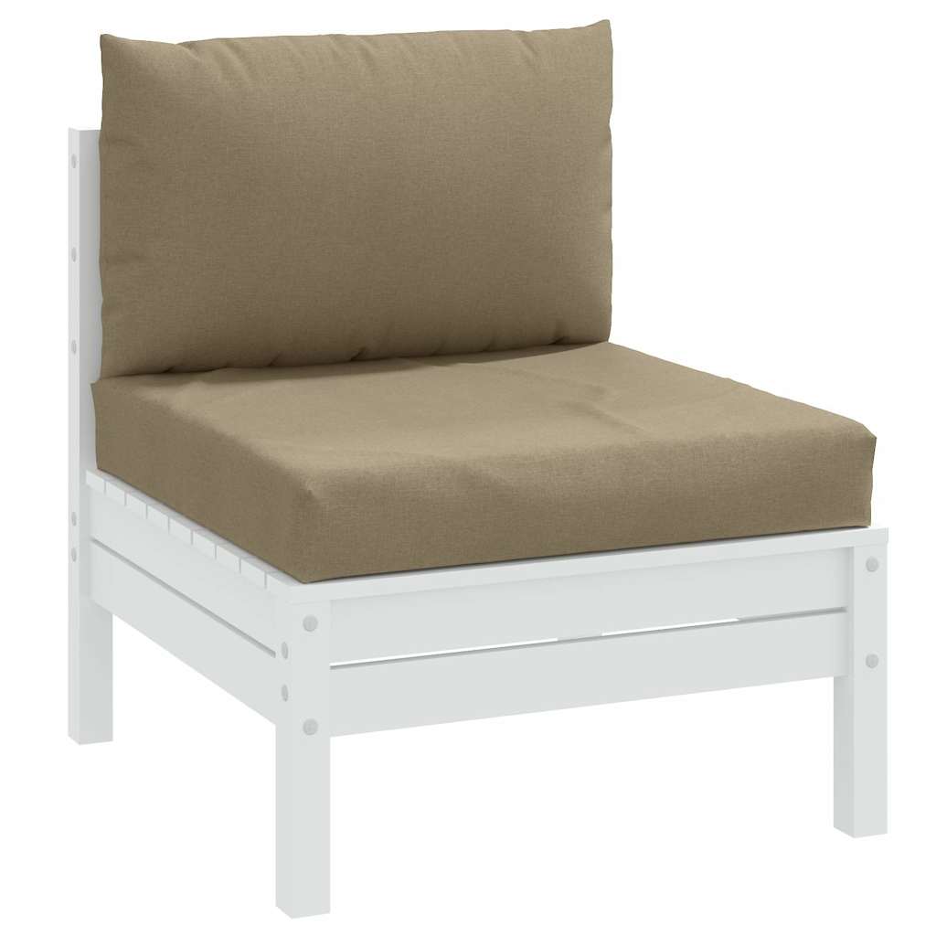 Pallehynde 60x60x9,5 Cm Stof Meleret - Variant 4002649