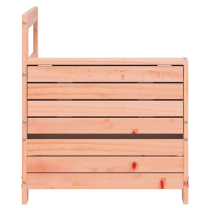 Sofamodul Med Armlæn Og Sidebord Massivt Douglasgran - Billede 5