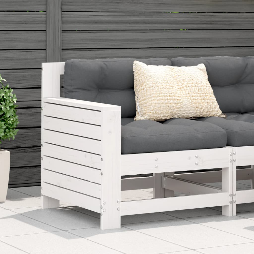 Sofamodul Til Haven 69x62x70,5 Cm Massivt Fyrretræ - Variant 844884