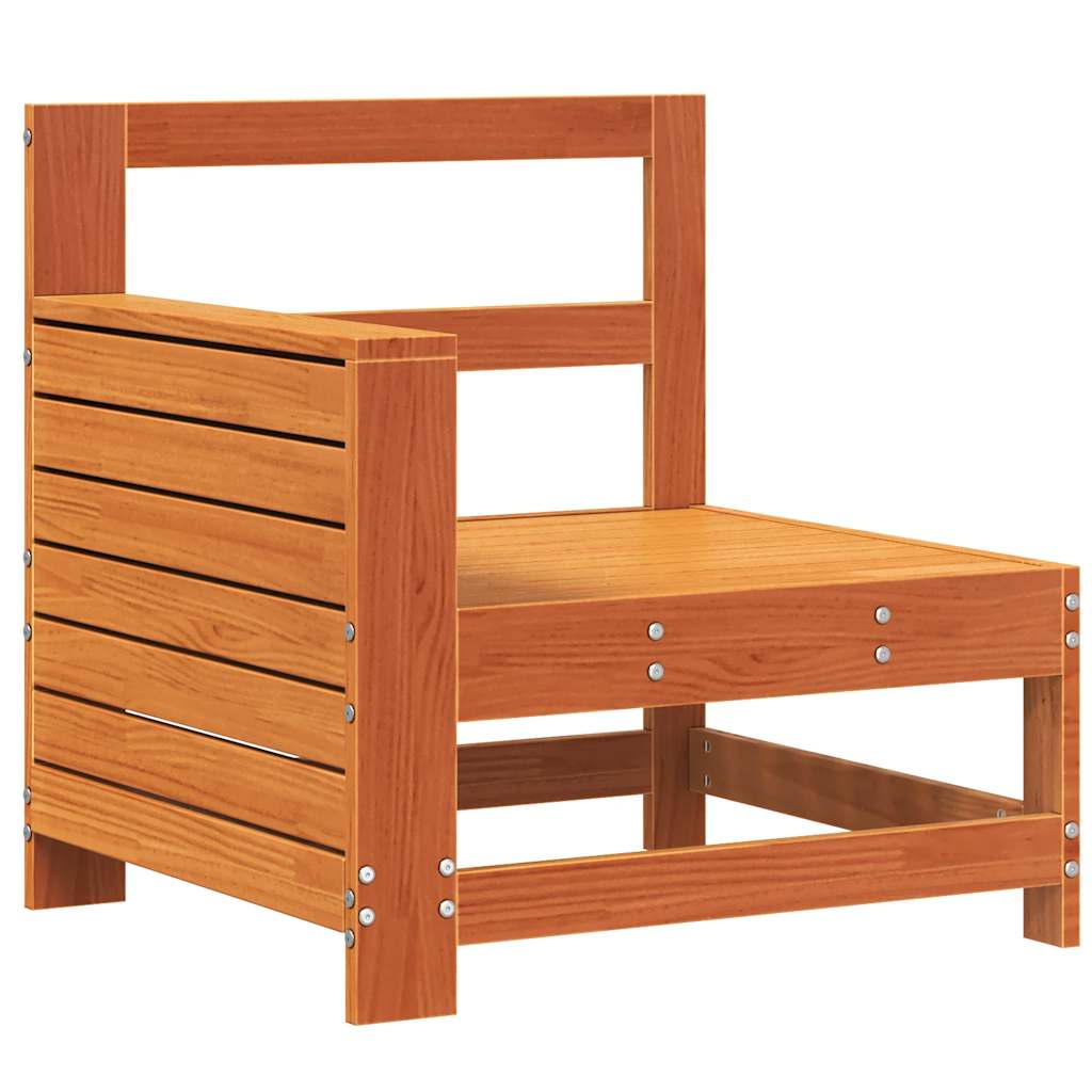 Sofamodul Til Haven 69x62x70,5 Cm Massivt Fyrretræ - Billede 2
