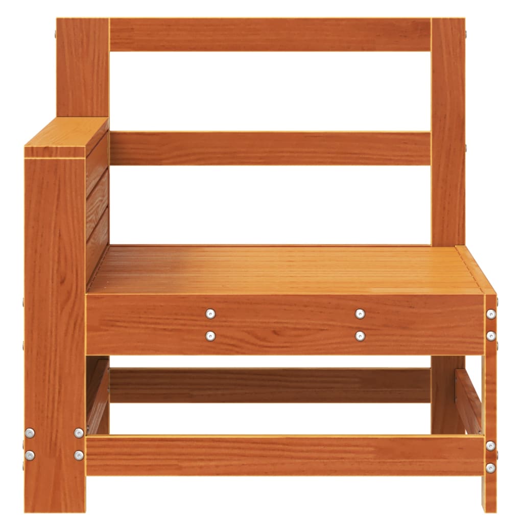 Sofamodul Med Armlæn 69x62x70,5 Cm Massivt Fyrretræ