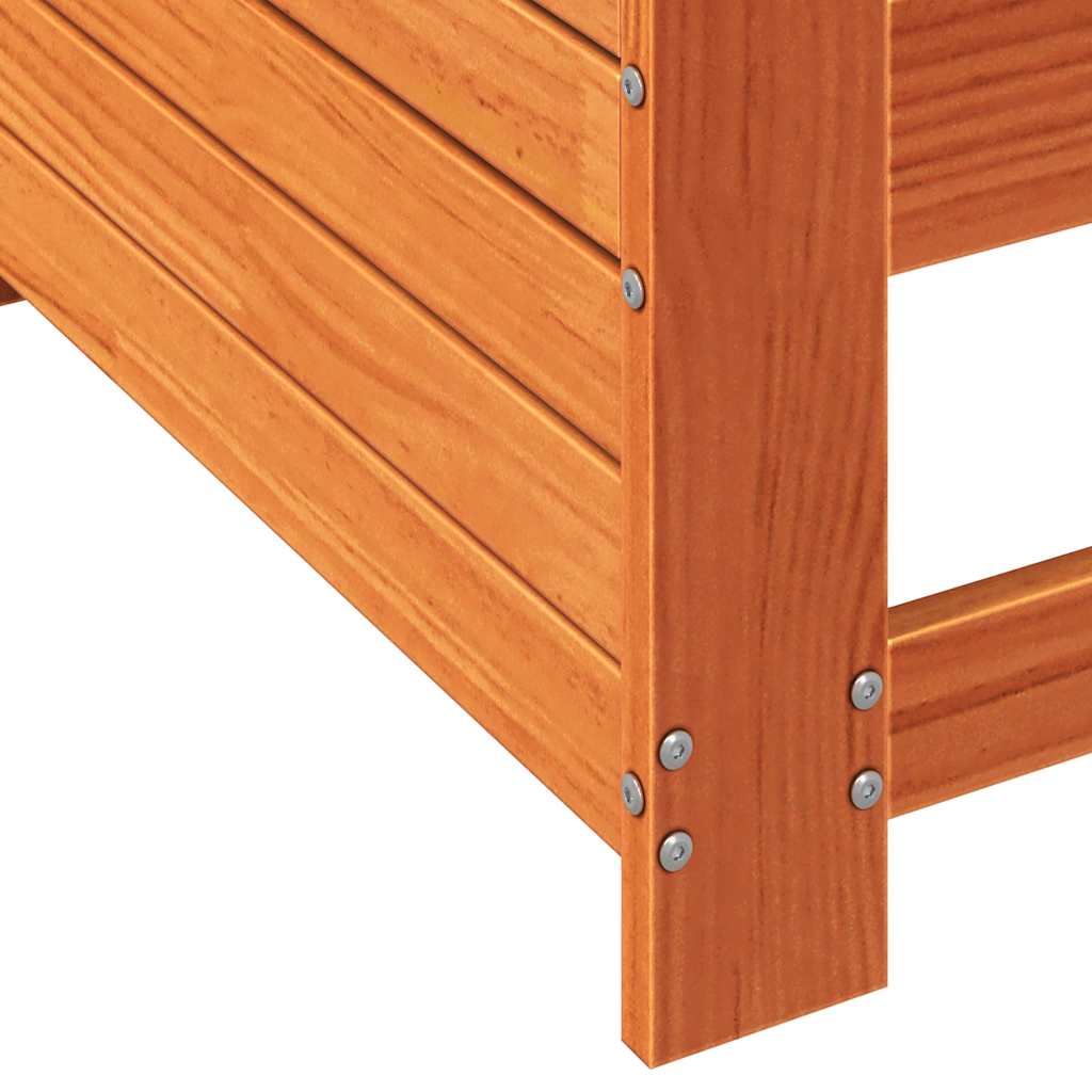 Sofamodul Til Haven 69x62x70,5 Cm Massivt Fyrretræ - Billede 7