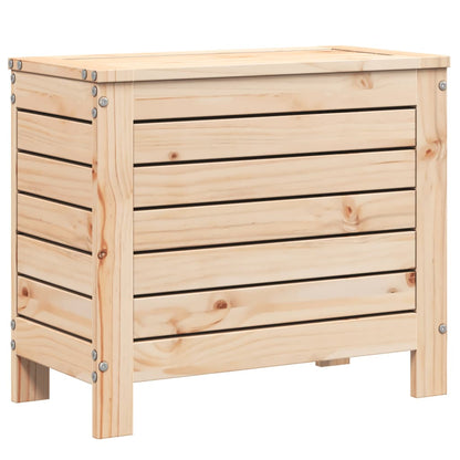 Haveskammel 62x31,5x52 Cm Massivt Fyrretræ - Billede 2
