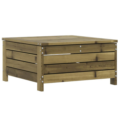 Haveskammel 62x63,5x32 Cm Imprægneret Fyrretræ - Billede 6