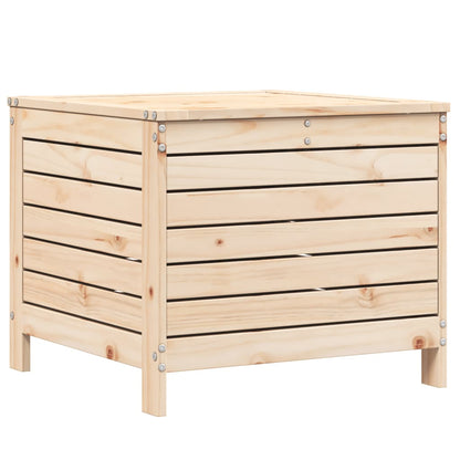 Haveskammel 62x63,5x53,5 Cm Massivt Fyrretræ