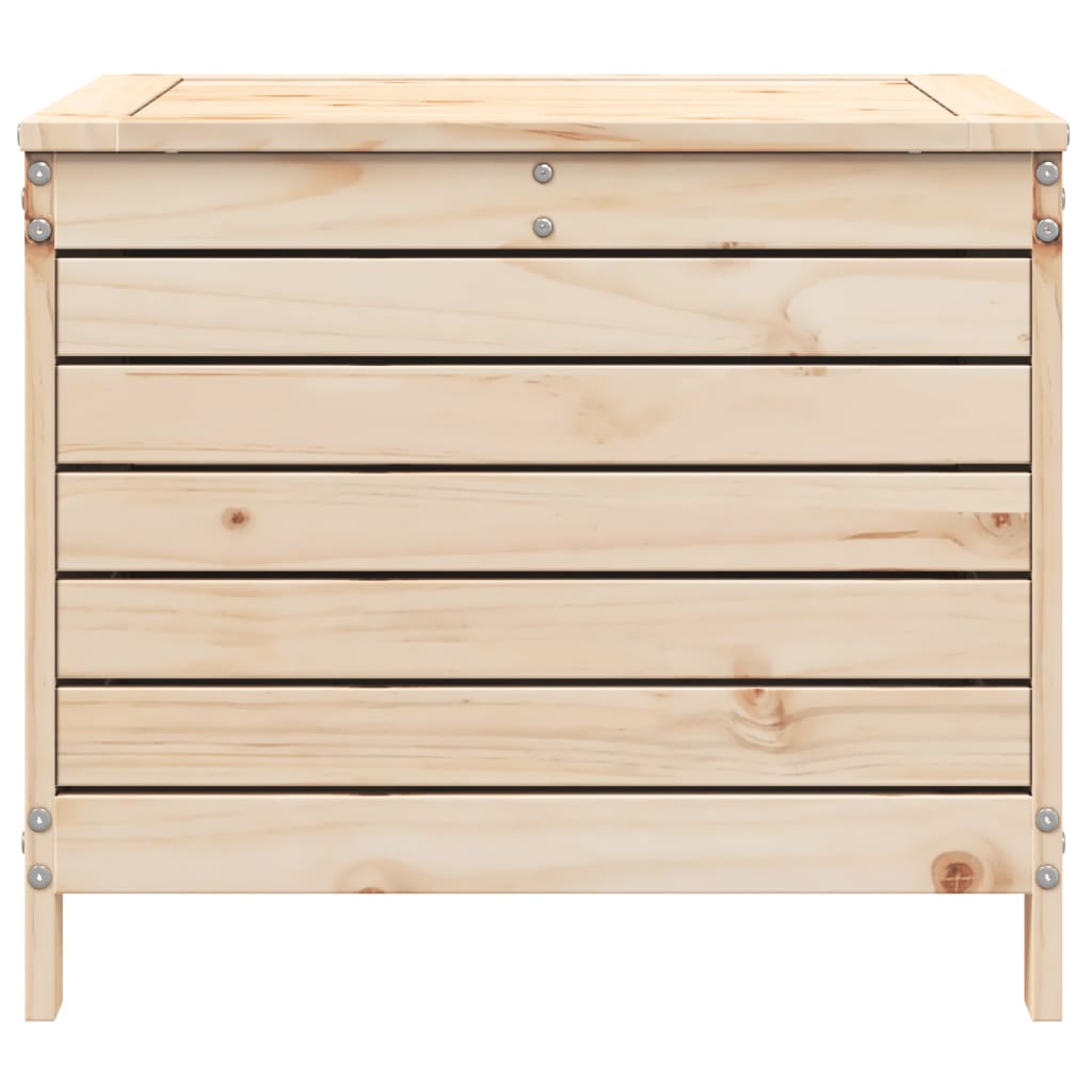 Haveskammel 62x63,5x53,5 Cm Massivt Fyrretræ