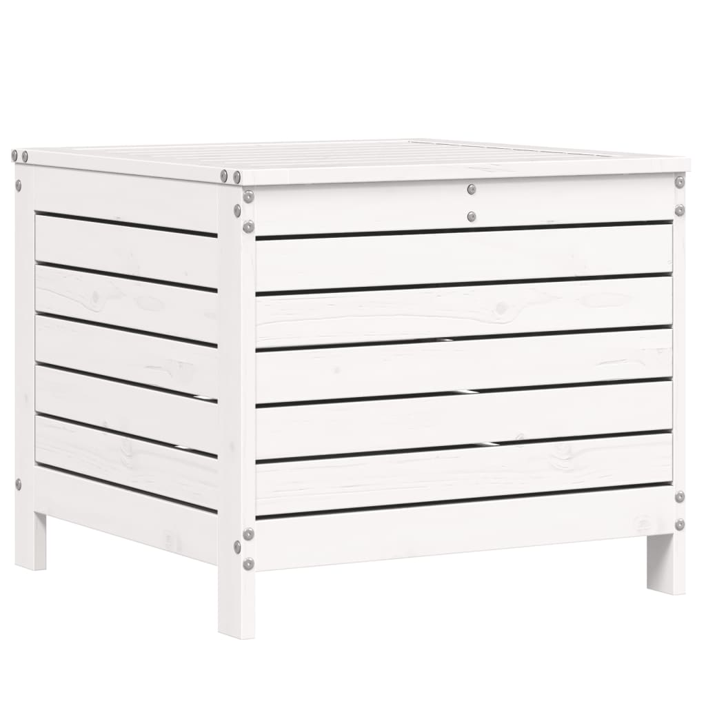 Haveskammel 62x63,5x53,5 Cm Massivt Fyrretræ