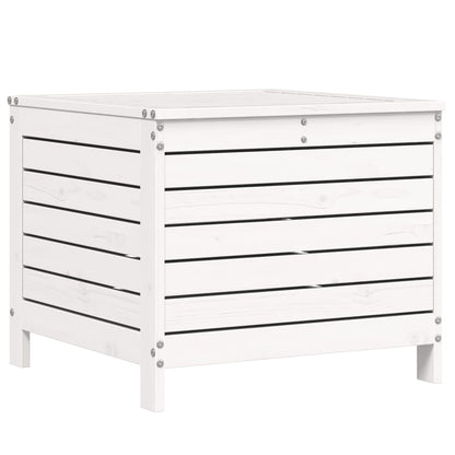 Haveskammel 62x63,5x53,5 Cm Massivt Fyrretræ
