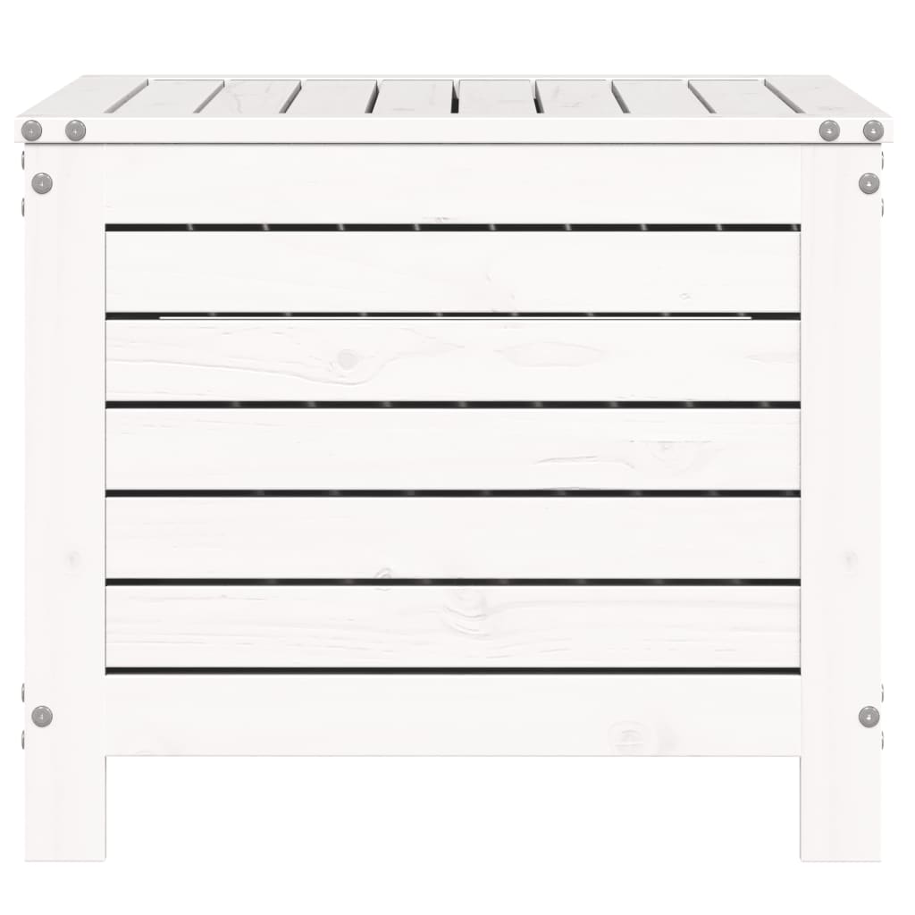 Haveskammel 62x63,5x53,5 Cm Massivt Fyrretræ