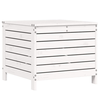 Haveskammel 62x63,5x53,5 Cm Massivt Fyrretræ