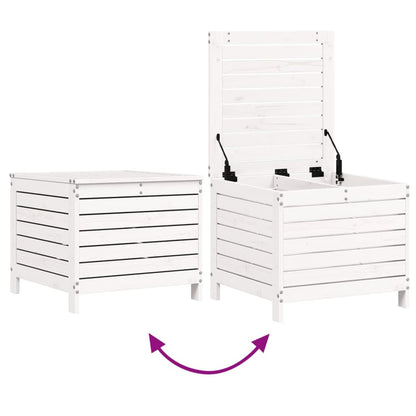Haveskammel 62x63,5x53,5 Cm Massivt Fyrretræ