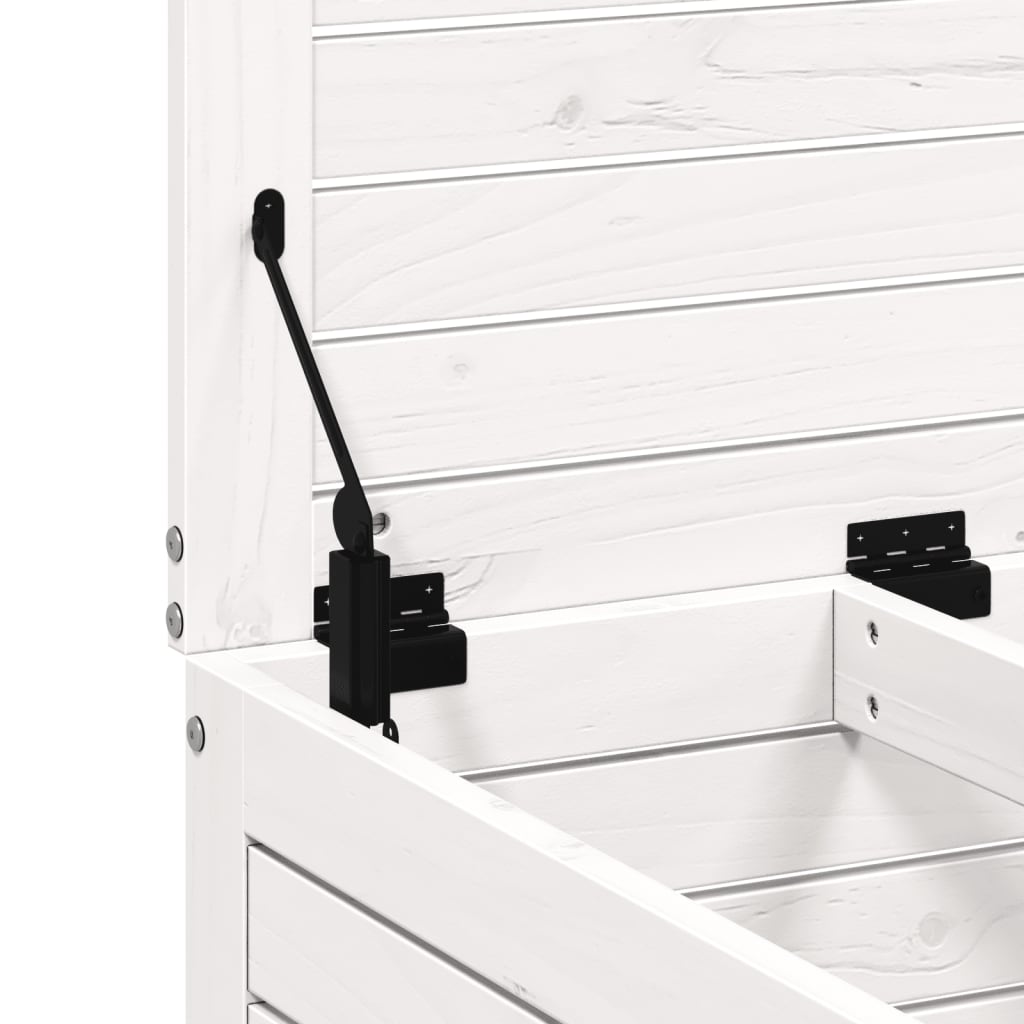 Haveskammel 62x63,5x53,5 Cm Massivt Fyrretræ