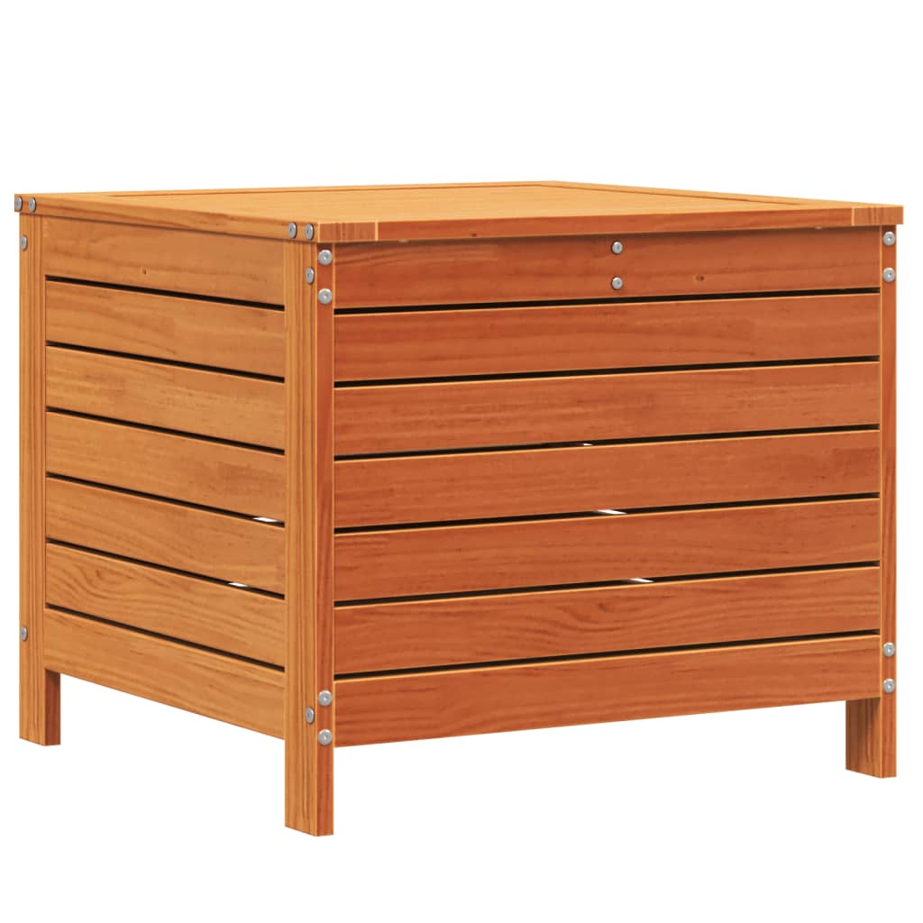 Haveskammel 62x63,5x53,5 Cm Massivt Fyrretræ