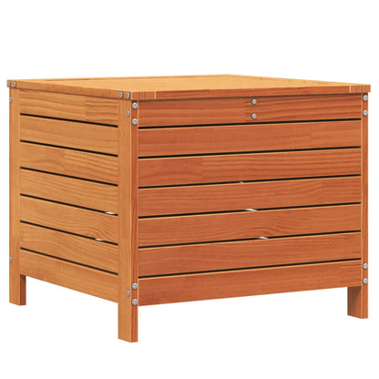Haveskammel 62x63,5x53,5 Cm Massivt Fyrretræ