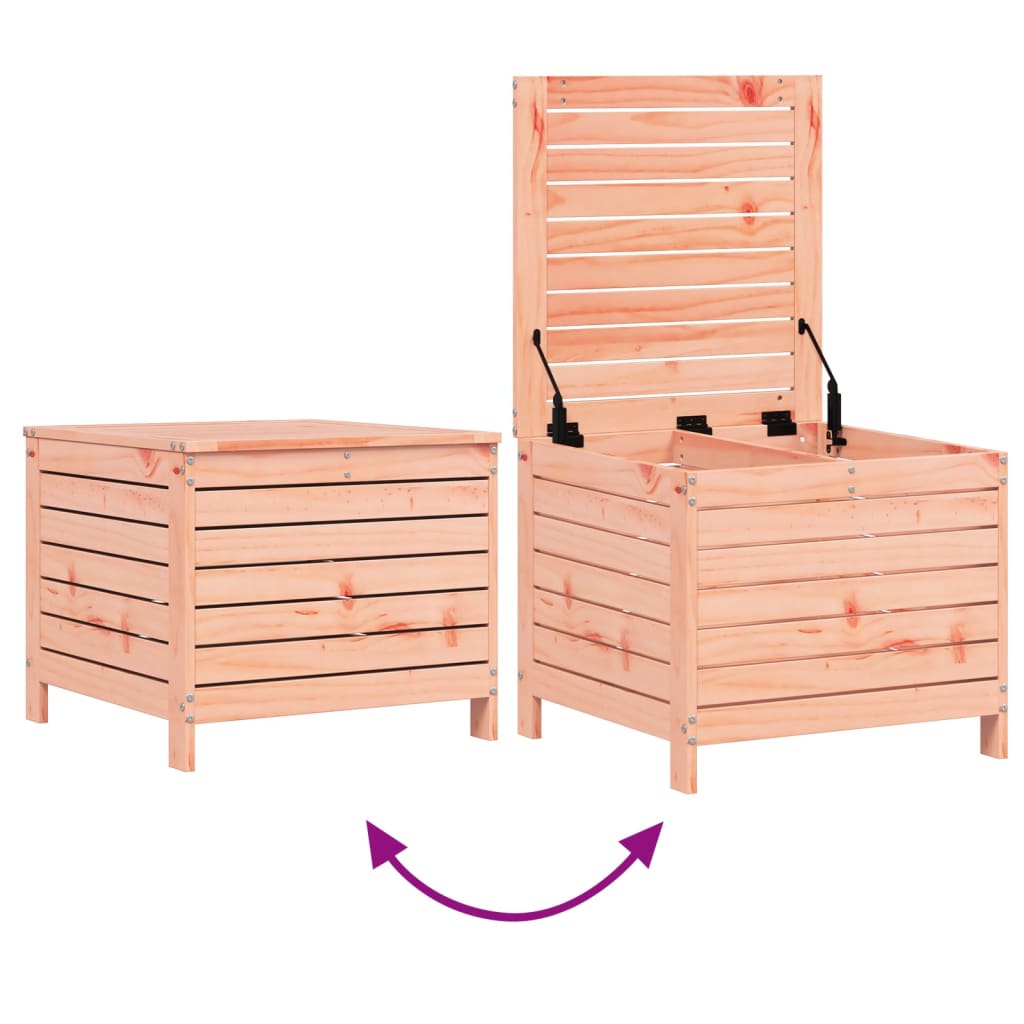 Haveskammel 62x63,5x53,5 Cm Massivt Fyrretræ