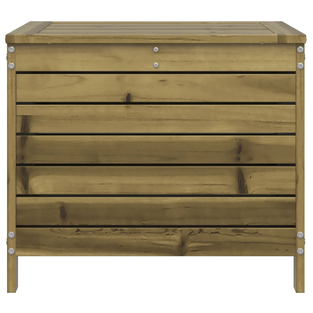 Haveskammel 62x63,5x53,5 Cm Massivt Fyrretræ
