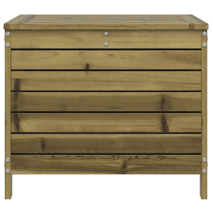 Haveskammel 62x63,5x53,5 Cm Massivt Fyrretræ