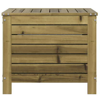 Haveskammel 62x63,5x53,5 Cm Massivt Fyrretræ