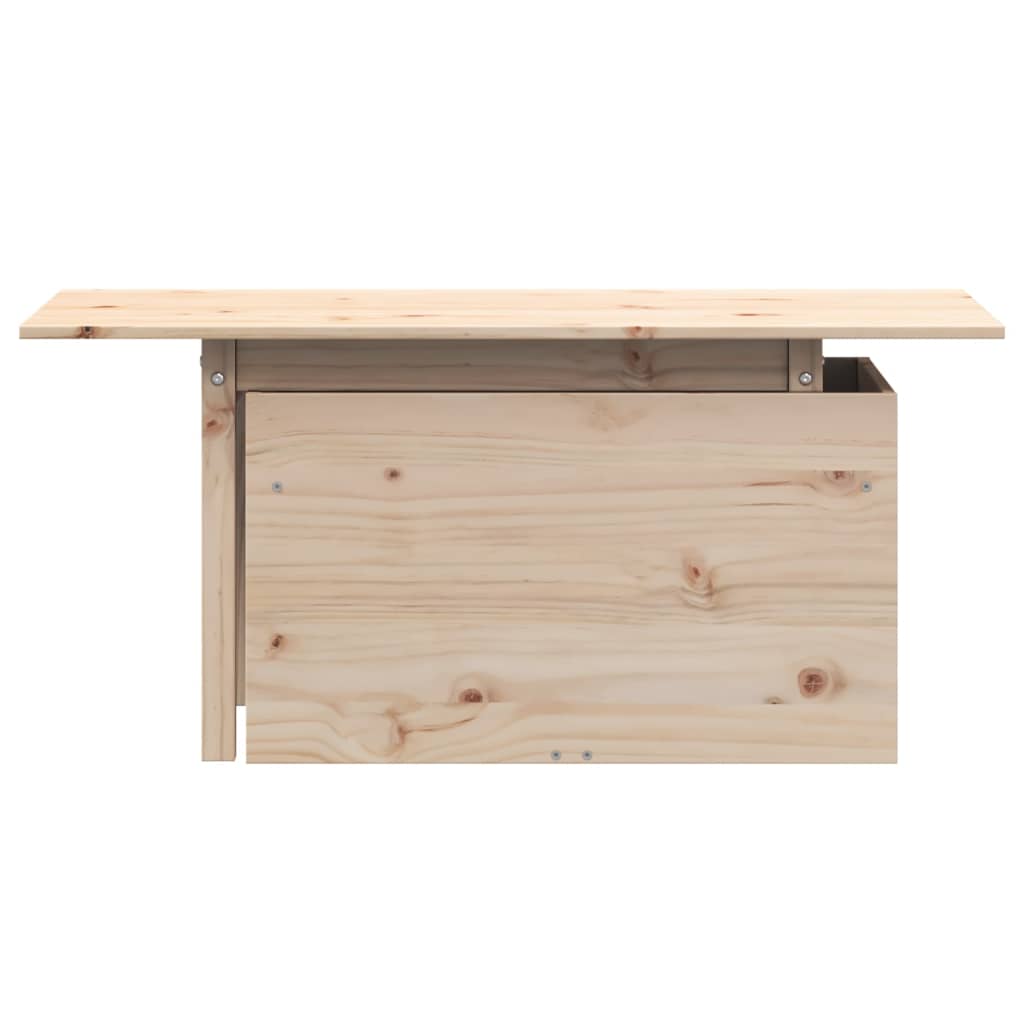 Havebord 100x50x75 Cm Massivt Fyrretræ - Billede 5