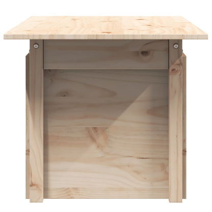 Havebord 100x50x75 Cm Massivt Fyrretræ