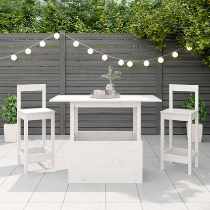Havebord 100x50x75 Cm Massivt Fyrretræ