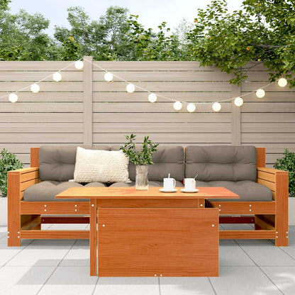 Havebord 100x50x75 Cm Massivt Fyrretræ
