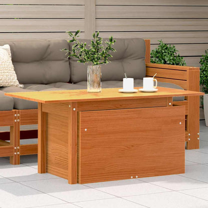 Havebord 100x50x75 Cm Massivt Fyrretræ Gyldenbrun - Hovedbillede