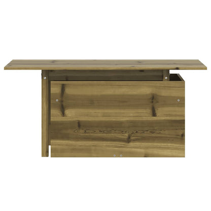 Havebord 100x50x75 Cm Massivt Fyrretræ
