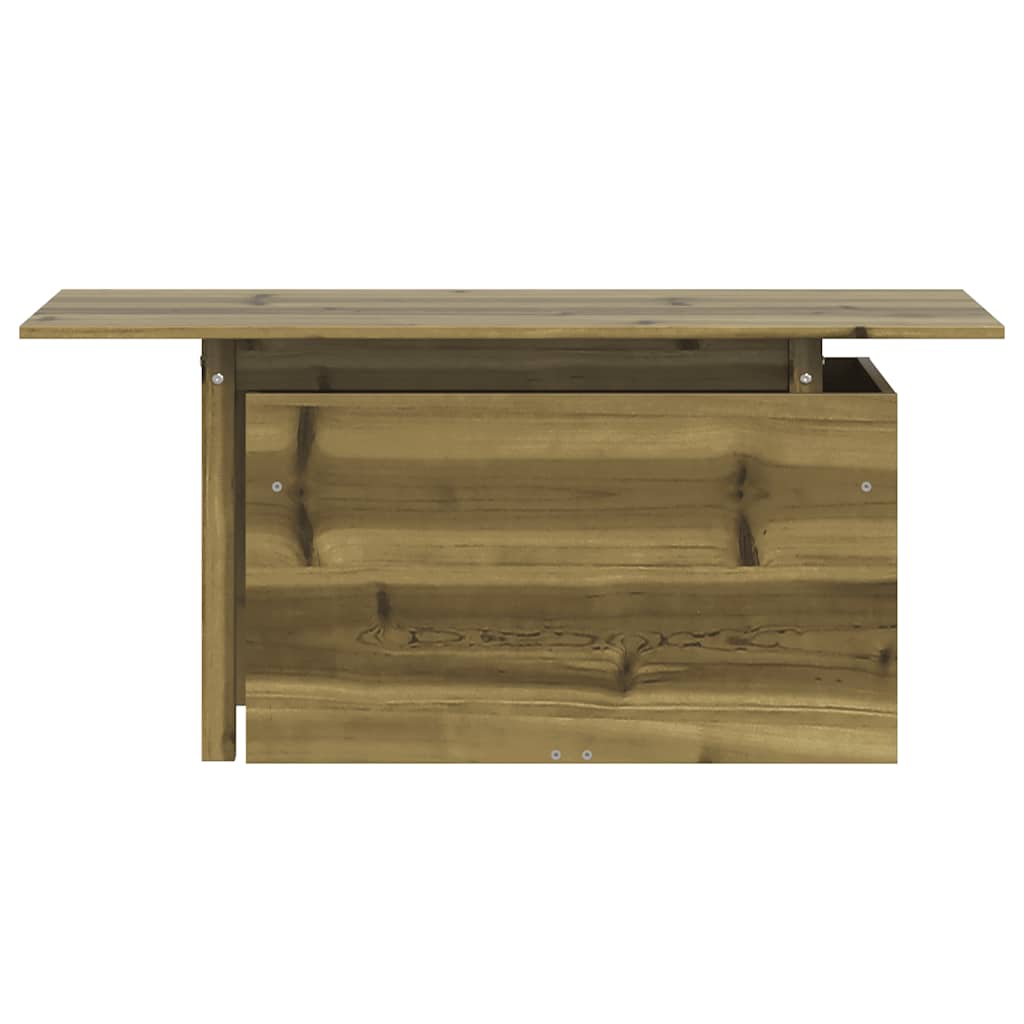 Havebord 100x50x75 Cm Imprægneret Fyrretræ - Billede 5