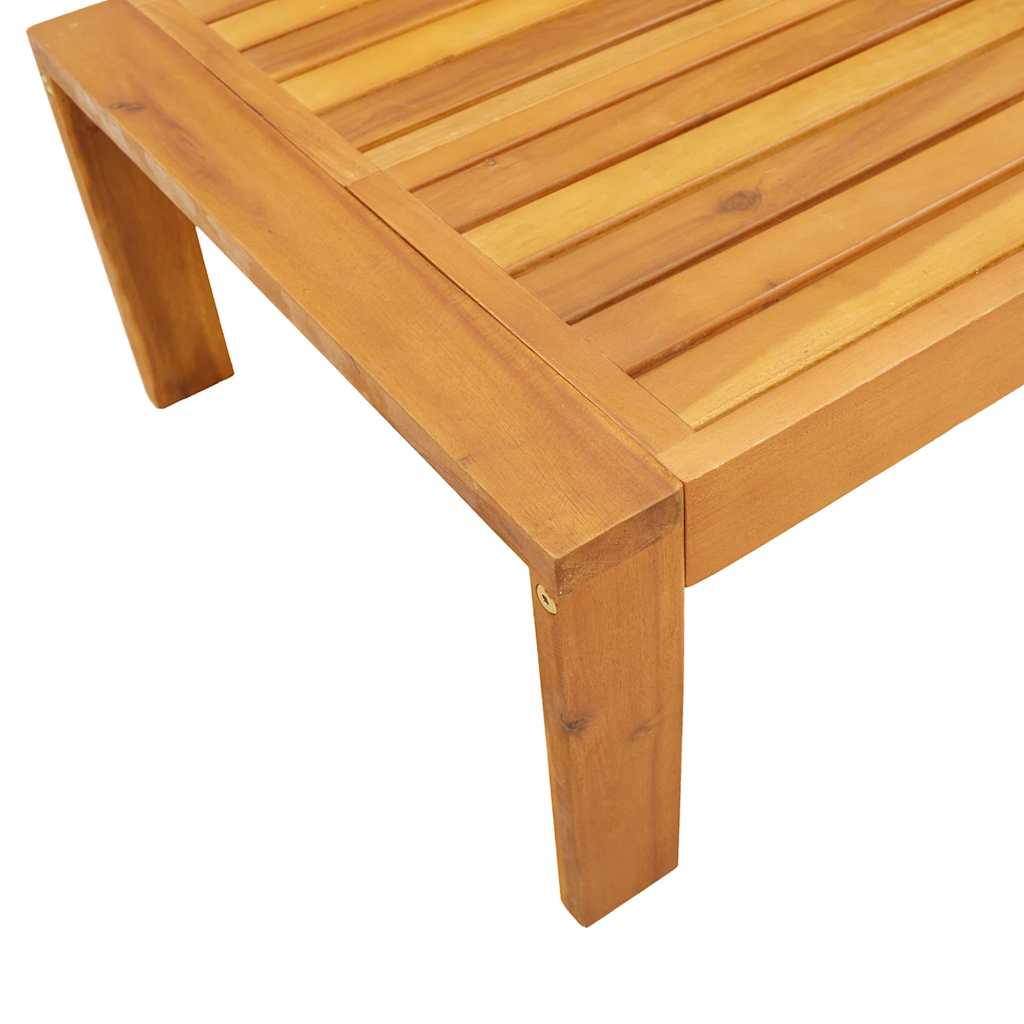 Havebord 100x50x27 Cm Massivt Akacietræ