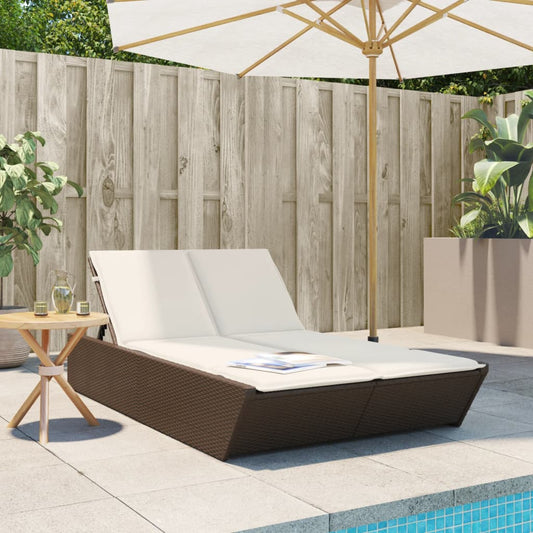 Solseng Med Hynder Polyrattan