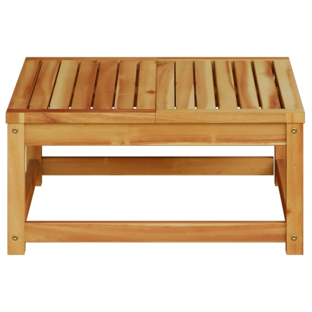 Havebord 63x63x30 Cm Massivt Akacietræ - Billede 4