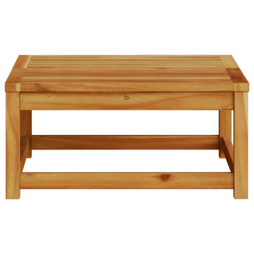 Havebord 63x63x30 Cm Massivt Akacietræ - Billede 5