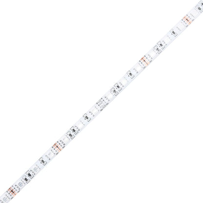 Væghængt Tv-Møbel 8 Dele Med Led-Lys Etræsfarve