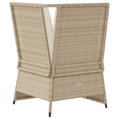 Hjørnemodul Til Havesofa Med Hynder Polyrattan - Billede 6