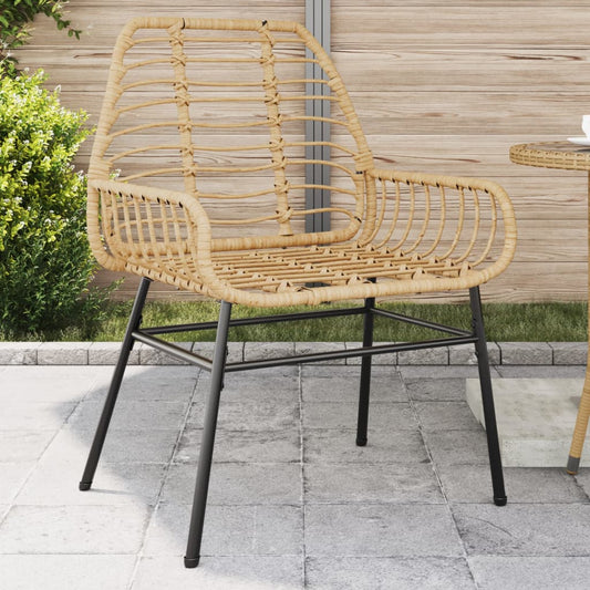 Havestole 2 Stk. Polyrattan
