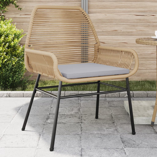 Havestole 2 Stk. Med Hynder Polyrattan