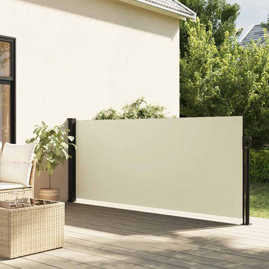 Sidemarkise Sammenrullelig Farvet Creme