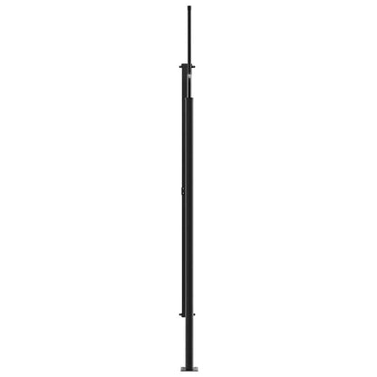 Sammenrullelig Sidemarkise 200x500 Cm Mørkegrøn - Billede 4