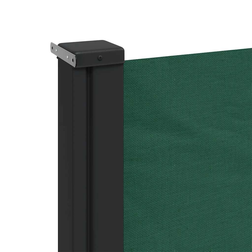Sammenrullelig Sidemarkise 200x500 Cm Mørkegrøn - Billede 7