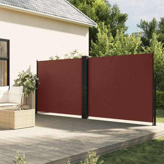 Sammenrullelig Sidemarkise Brun