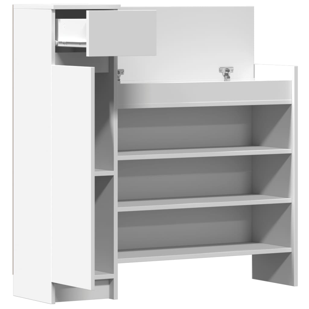 Skoreol 100,5x28x100 Cm Konstrueret Træ - Billede 5