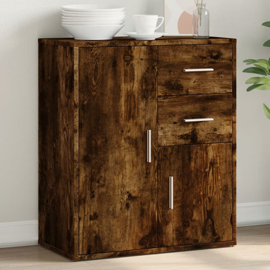 Skænk 60X31X70 Cm Konstrueret Træ Etræsfarve