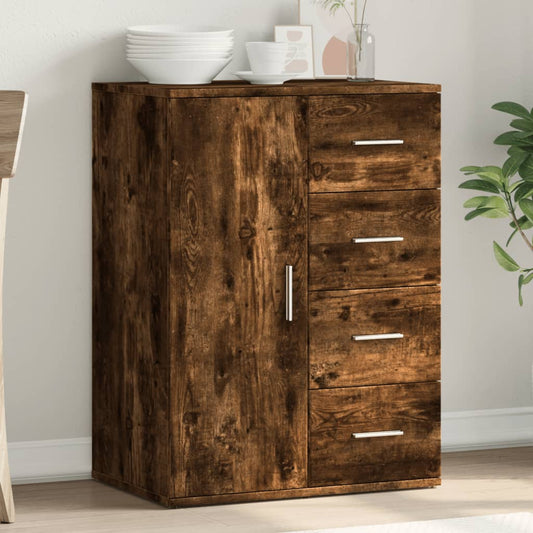 Skænk 59X39X80 Cm Konstrueret Træ Etræsfarve