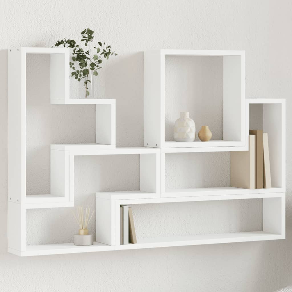 Væghylde 96x12x64 Cm Konstrueret Træ - Hovedbillede