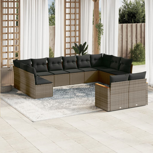 Sofasæt Til Haven 12 Dele Med Hynder Polyrattan
