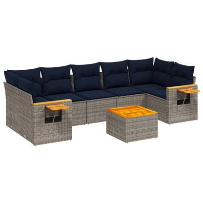 Sofasæt Til Haven 8 Dele Med Hynder Polyrattan